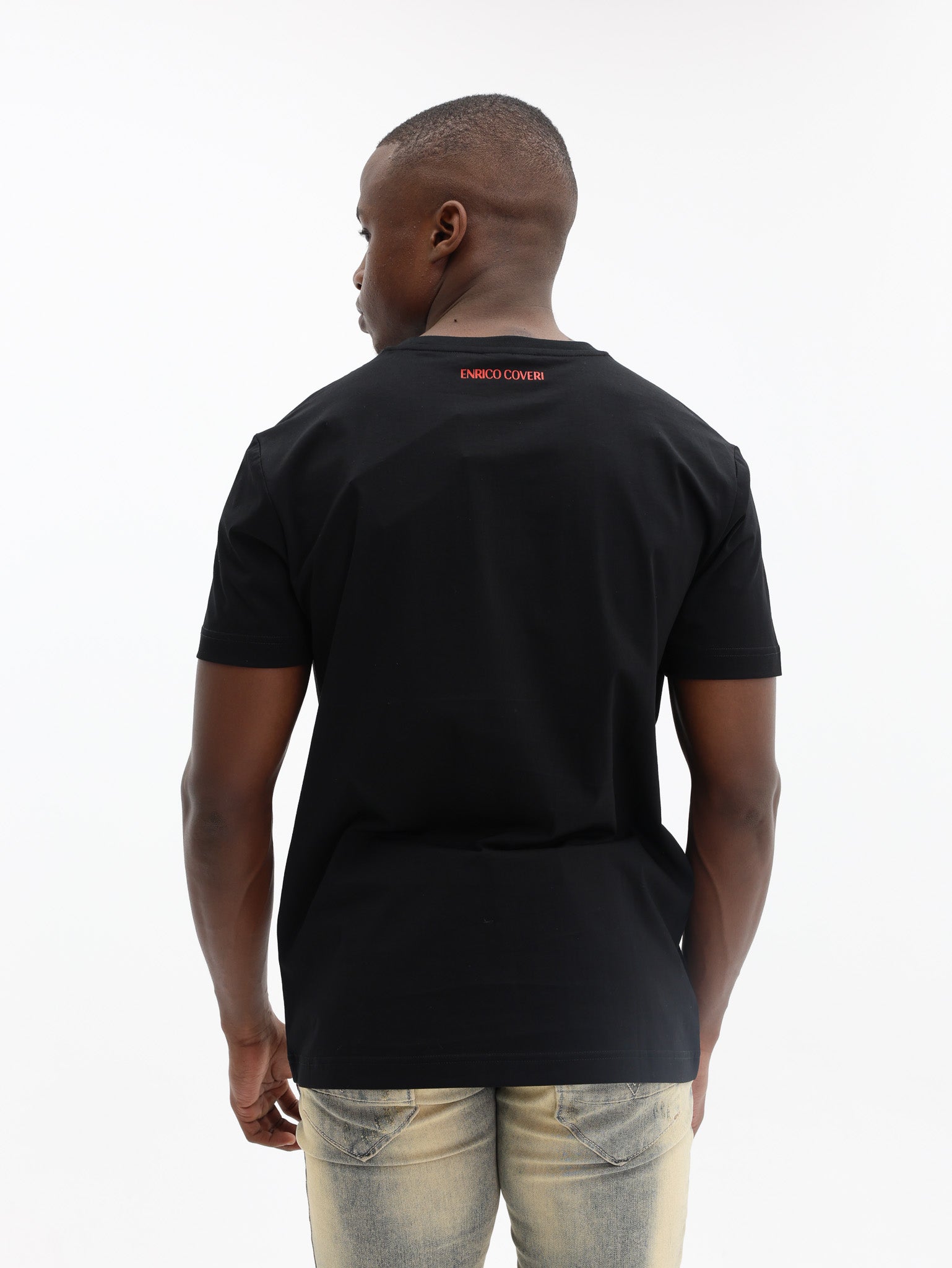Enrico Coveri T-Shirt 2 Packs Black
